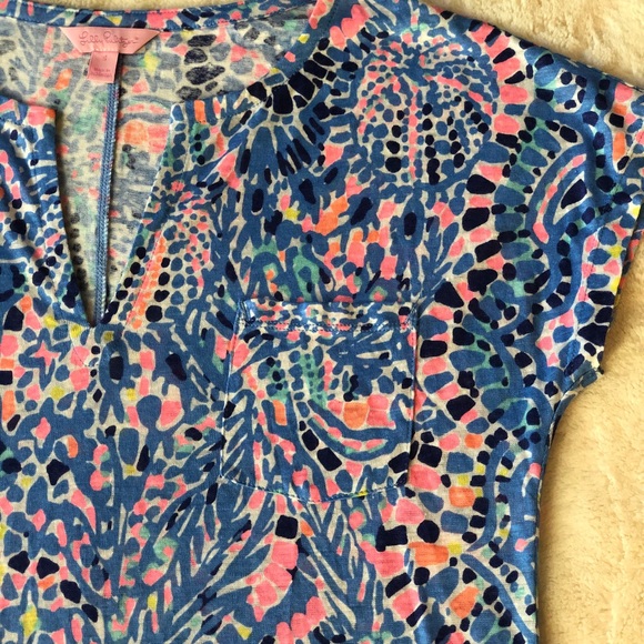 Lilly Pulitzer TicTac Tile Allover Duval Dress - Picture 4 of 6